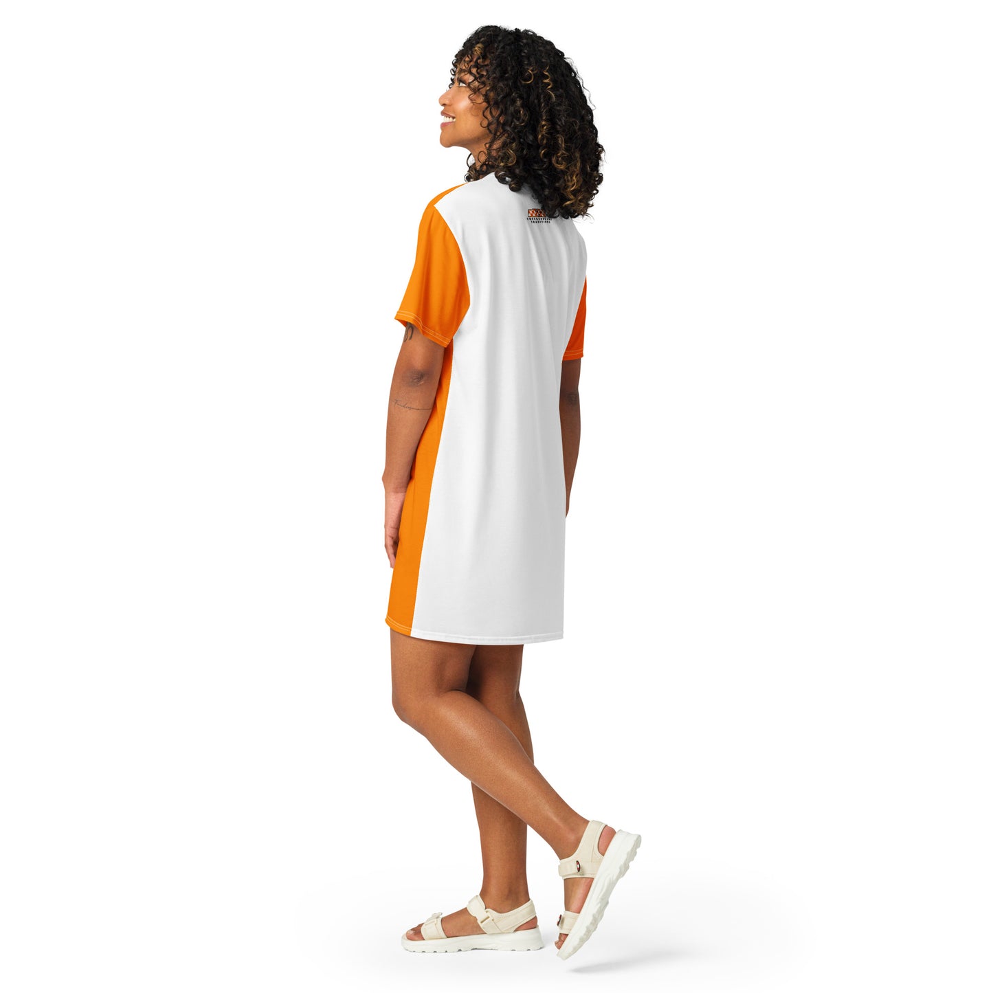 Checkerboard Traditions- T-shirt Dress